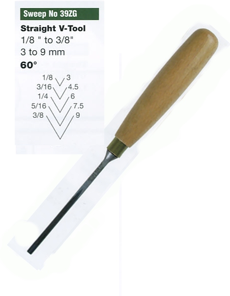 Zoe Gertner Lightweight Straight V-tool Sweep no. 39 - Click Image to Close