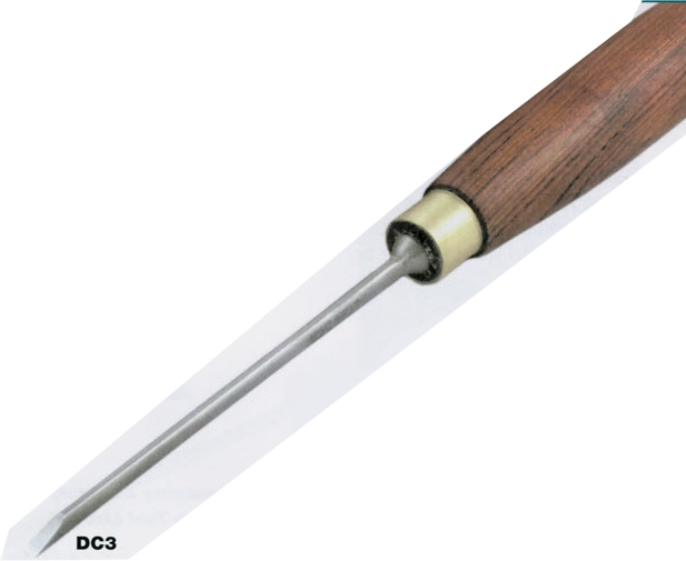 3mm 1/8" Dovetail Chisel - Click Image to Close