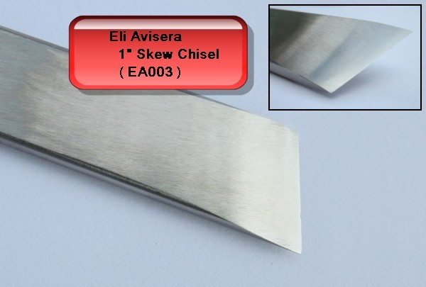 25mm 1" Eli Avisera Skew Chisel - Click Image to Close