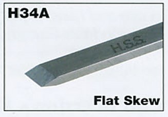 6mm 1/4" Mini Flat Skew - Click Image to Close
