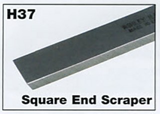 9mm 3/8" Mini Square End Scraper