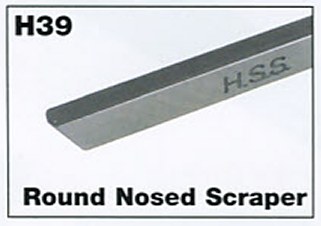 3mm 1/8" Mini Round Nosed Scraper