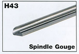 6mm 1/4" Mini Spindle Gouge - Click Image to Close