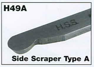 9mm 3/8" Mini Side Scraper Type A