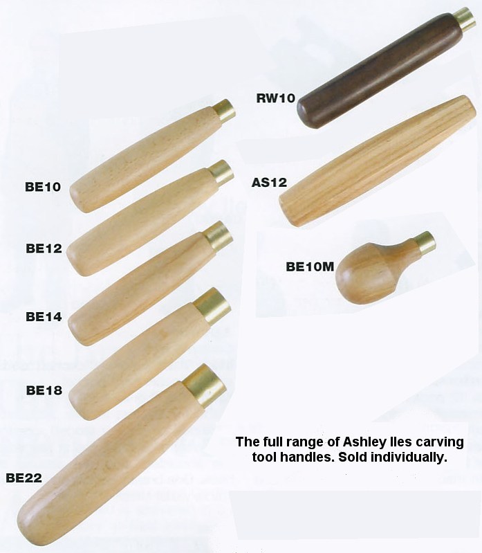 Beech Carving Handle 4 1/2" x 3/4" (125mm x 18mm) - Click Image to Close
