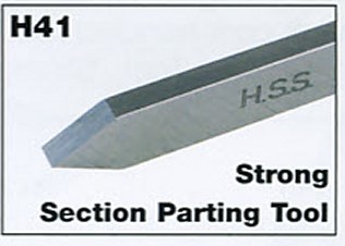 3mm 1/8" Mini Strong Section Parting Tool