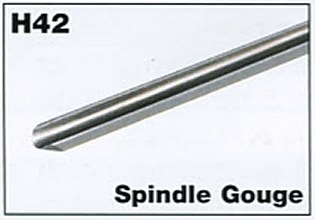 3mm 1/8" Mini Spindle Gouge