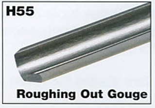 9mm 3/8" Mini Roughing Out Gouge
