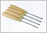 GLYN MOULD FISHTAIL GOUGES